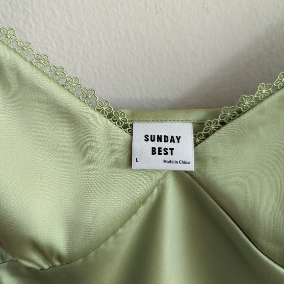 Sunday Best Rae V-neck slip dress - Picture 6 of 9